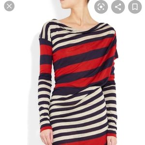 Vivienne Westwood Anglomania striped dress M